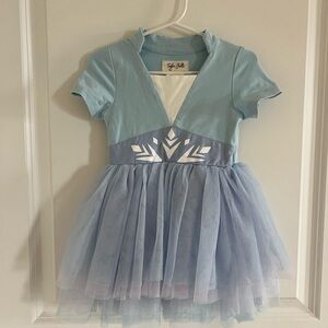 Taylor Joelle Elsa Inspired Dress with Cape